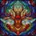 Nature Art Enthusiasts Hyper-Detailed Jewel-Toned Stag Beetle Stained Glass Mosaic Stained Glass Suncatcher - 7