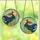 Fantasy Art Lovers' Enchanted Stained Glass Witch Crescent Moon Emerald Gold Teal Cloudscape Stained Glass Suncatcher - 3