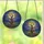 Fantasy Art Lovers' Mystical Tiffany Stained Glass Gnarled Tree, Jack-O-Lanterns, Luminous Moon, Blue Purple Orange Stained Glass Suncatcher - 3