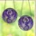 Dragon Enthusiasts' Tiffany Stained Glass Intricate Dragon Cosmic Jewel Tone Violet Blue Orange Stained Glass Suncatcher - 3