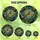 Nature Lovers' Tiffany Stained Glass Painted Bunting Bird Jewel Tone Foliage Mosaic Stained Glass Suncatcher - 6