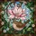 Nature Lovers' Intricate Stained Glass Wren Bird Pink Magnolia Floral Garden Mosaic Stained Glass Suncatcher - 7