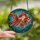 Aquatic Art Lovers' Vibrant Tiffany Goldfish Stained Glass Mosaic Flowing Fins Water Patterns Stained Glass Suncatcher - 2