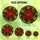 Women's Detailed Tiffany Stained Glass Poinsettia Floral Mosaic Fiery Red Emerald Green Stained Glass Suncatcher - 6