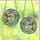 Nature Lovers' Vibrant Orange-Red Hummingbird Pink Flower Tiffany Stained Glass Mosaic Stained Glass Suncatcher - 3