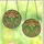 Nature & Art Lovers' Tiffany Style Stained Glass Luna Moth Emerald Ruby Gold Jade Floral Mosaic Stained Glass Suncatcher - 3