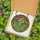 Nature & Art Lovers' Tiffany Style Stained Glass Luna Moth Emerald Ruby Gold Jade Floral Mosaic Stained Glass Suncatcher - 5