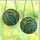 Nature Lovers' Tiffany Stained Glass Kingfisher Teal Emerald Green Orange Yellow Aquatic Mosaic Pattern Stained Glass Suncatcher - 3