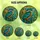 Nature Lovers' Tiffany Stained Glass Kingfisher Teal Emerald Green Orange Yellow Aquatic Mosaic Pattern Stained Glass Suncatcher - 6