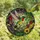 Nature Lovers' Vibrant Ruby-throated Hummingbird Tiffany Stained Glass Garden Mosaic Stained Glass Suncatcher - wZ1-GCdCS0