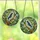 Nature Lovers' Jewel-Toned Stained Glass Nuthatch Bird Geometric Foliage Mosaic Stained Glass Suncatcher - ykD2npR7xO