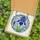 Nature Lovers' Intricate Sapphire Blue Iris Tiffany Stained Glass Floral Mosaic Pattern Stained Glass Suncatcher - yp9awbcyqd