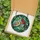 Nature Lovers' Tiffany-Style Stained Glass Cardinal Pair Vibrant Red Cream Orange Blue Green Floral Mosaic Stained Glass Suncatcher - 5