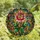Women's Jewel-Tone Stained Glass Rose Emerald Floral Geometric Mosaic Design Stained Glass Suncatcher - 4