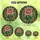 Women's Jewel-Tone Stained Glass Rose Emerald Floral Geometric Mosaic Design Stained Glass Suncatcher - 6