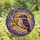 Nature Lovers' Intricate Stained Glass Kingfisher Mosaic Art with Purple Blue Orange Yellow Pink Hues Stained Glass Suncatcher - 4