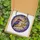 Nature Lovers' Intricate Stained Glass Kingfisher Mosaic Art with Purple Blue Orange Yellow Pink Hues Stained Glass Suncatcher - 5