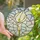 Nature Lovers' Tiffany Stained Glass Calla Lily White Yellow Green Jewel Tone Abstract Mosaic Pattern Stained Glass Suncatcher - 1