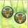 Whimsical Decor Lovers' Tiffany Style Highland Cow Toilet Art Floral Crown Pastoral Mosaic Orange Yellow Blue Stained Glass Suncatcher - 3