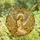 Art Lovers' Ethereal Tiffany Stained Glass Angelic Portrait Golden Amber Crimson Jewel Tones Stained Glass Suncatcher - xT-AcBnSdJ