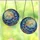 Ocean Lovers' Detailed Tiffany Stained Glass Leaping Dolphin Ocean Mosaic Warm Jewel Tones Stained Glass Suncatcher - 3