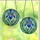Nature Lovers' Vibrant Blue Iris Tiffany Glass Style Floral Mosaic Jewel Tone Design Stained Glass Suncatcher - 3