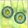 Nature Art Lovers' Intricate Tiffany Stained Glass Lemon Tree Branch Vine Yellow Green Blue Stained Glass Suncatcher - 3