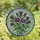 Nature Lovers' Intricate Tiffany-Style Stained Glass Purple Lavender Thistle Emerald Green Mosaic Pattern Stained Glass Suncatcher - 4