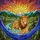 Wildlife Lovers' Edge-to-Edge Stained Glass Lion & Cub Mountain River Jewel Tone Mosaic Stained Glass Suncatcher - 7