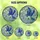 Artful Nature Lovers' Intricate Stained Glass Blue Jay Cobalt Sky Blue Tiffany Style Mosaic Stained Glass Suncatcher - 6