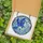 Artful Nature Lovers' Intricate Stained Glass Blue Jay Cobalt Sky Blue Tiffany Style Mosaic Stained Glass Suncatcher - 5