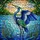Nature Lovers' Graceful Heron Tiffany Stained Glass Jewel Tone Aquatic Mosaic Pattern Stained Glass Suncatcher - 7