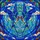 Nature Lovers' Tiffany Stained Glass Swallows Embrace Jewel Tone Mosaic Design Stained Glass Suncatcher - 7