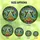 Nature Lovers' Vibrant Stained Glass Hummingbirds Floral Garland Jewel Tone Mosaic Art Stained Glass Suncatcher - TrNiA_Fi6z