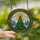 Holiday Admirers' Jewel Tone Tiffany Stained Glass Christmas Tree Golden Star Mosaic Stained Glass Suncatcher - Rg3X1uQLZD