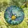 Nature Lovers' Edge-to-Edge Stained Glass Blue Tit, Golden Yellow, Cerulean & Violet Intricate Mosaic Art Stained Glass Suncatcher - KfeGI6p6fV