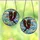Nature Lover's Stained Glass Woodpecker Red Crown Flight Tiffany Mosaic Art Stained Glass Suncatcher - 3