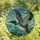 Nature Lovers' Vibrant Tiffany Stained Glass Flying Loon Teal Aqua Purple Emerald Mosaic Stained Glass Suncatcher - lRuBOfq5lM