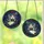 Halloween Enthusiasts' Whimsical Stained Glass Ghost BOO Ruby Horns Jewel Tone Night Sky Mosaic Stained Glass Suncatcher - 3