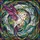 Fantasy Art Lovers' Stained Glass Hummingbird Iridescent Bat Wing Floral Celestial Mosaic Jewel Tones Stained Glass Suncatcher - 7