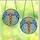 Mythology Lovers' Vibrant Tiffany Stained Glass Serpent Staff Winged Symbol Design Stained Glass Suncatcher - 3