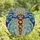 Mythology Lovers' Vibrant Tiffany Stained Glass Serpent Staff Winged Symbol Design Stained Glass Suncatcher - 4