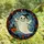 Halloween Enthusiasts' Stained Glass Whimsical Ghost Jack-o'-Lantern Starry Night Bats White Orange Gold Mosaic Art Stained Glass Suncatcher - 4