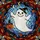 Halloween Enthusiasts' Stained Glass Whimsical Ghost Jack-o'-Lantern Starry Night Bats White Orange Gold Mosaic Art Stained Glass Suncatcher - 7