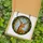 Nature Lovers' Majestic Stained Glass Stag Antlers Jewel Tone Emerald Ruby Sky Mosaic Stained Glass Suncatcher - 5