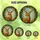 Nature Lovers' Majestic Stained Glass Stag Antlers Jewel Tone Emerald Ruby Sky Mosaic Stained Glass Suncatcher - 6