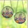 Women's Whimsical Pink Castle Stained Glass Art Glowing Pumpkin Jewel Tones Stained Glass Suncatcher - 3
