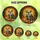 Halloween Pet Lovers' Edge-to-Edge Stained Glass Bulldog Skeleton Pumpkin Mosaic Stained Glass Suncatcher - 6