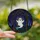 Spooky Cute Fans Tiffany Style Stained Glass Cute Ghost on Swing, Gothic Arch Mystical Night Sky Mosaic, Jewel Tones Stained Glass Suncatcher - 2