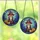 Fantasy Art Lovers' Detailed Stained Glass Fox Witch, Deep Purple Hat, Vibrant Orange & Blue Mosaic Stained Glass Suncatcher - 3